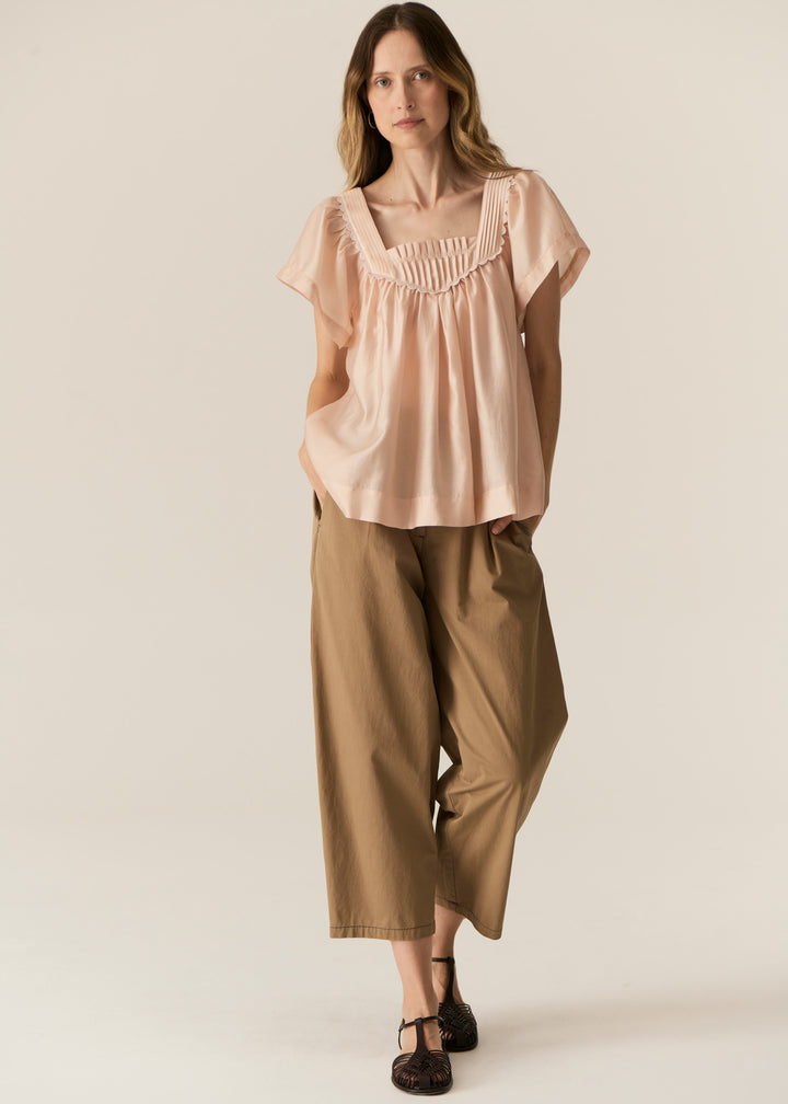 Pol Clothing | Avrid Barrel Pant | Khaki