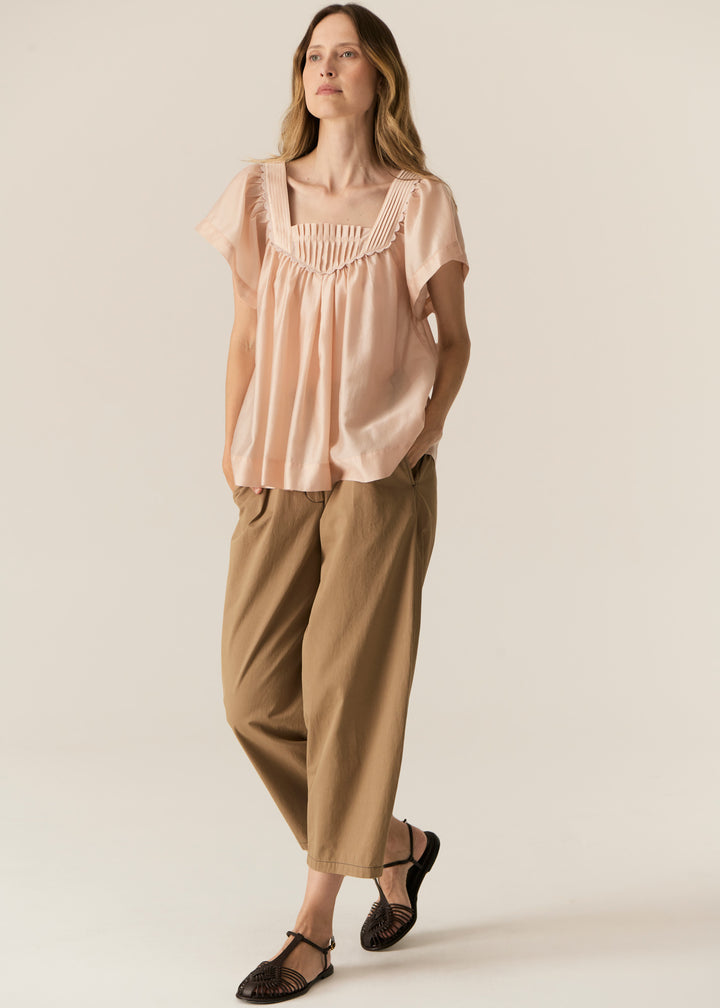 Pol Clothing | Avrid Barrel Pant | Khaki