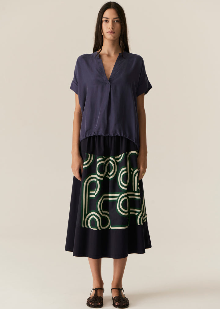 POL Clothing | Henri Shirt with Cord | Ink