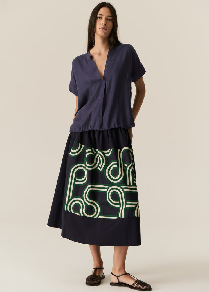 POL Clothing | Henri Shirt with Cord | Ink