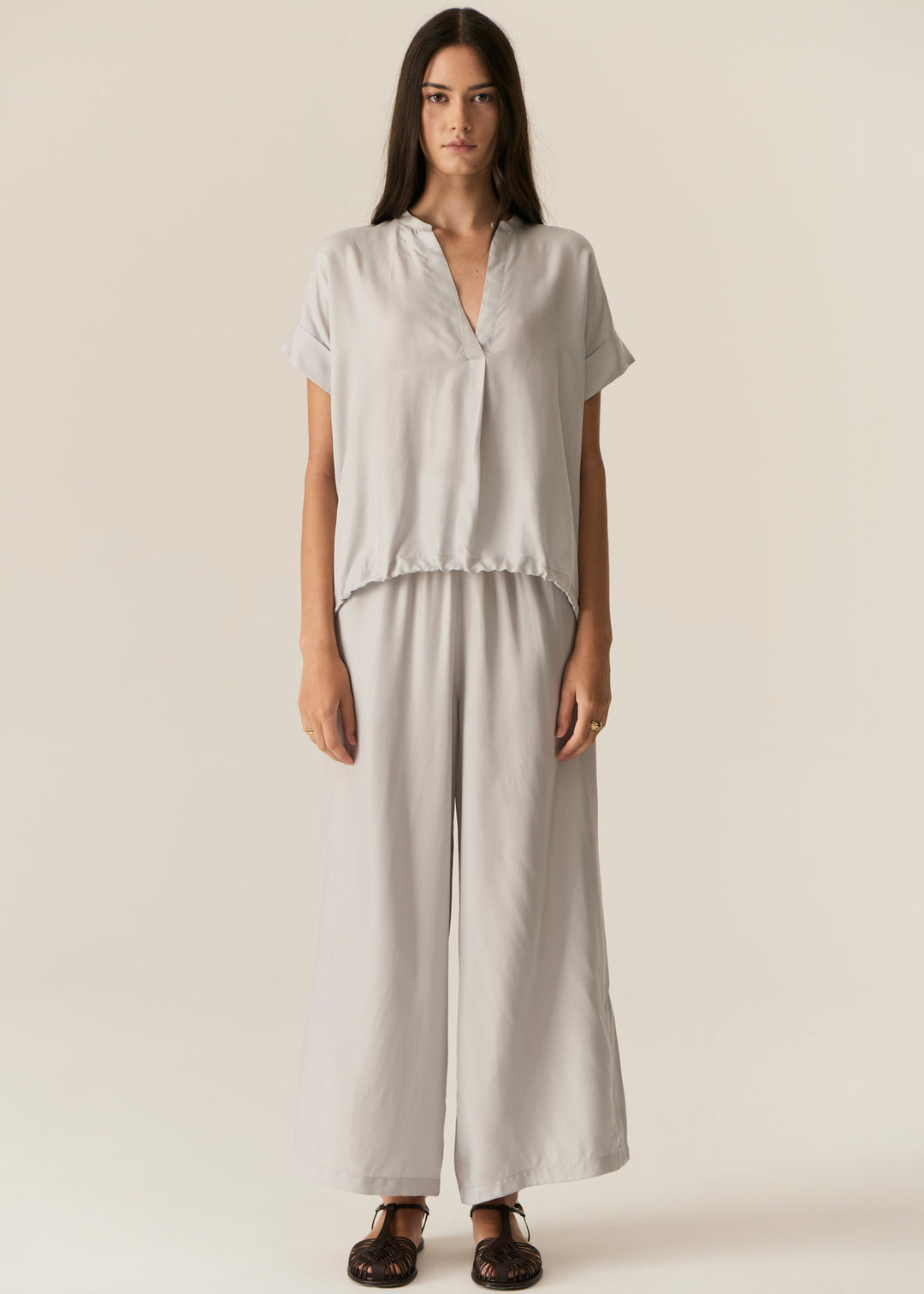 POL Clothing | Henri Pant | Silver