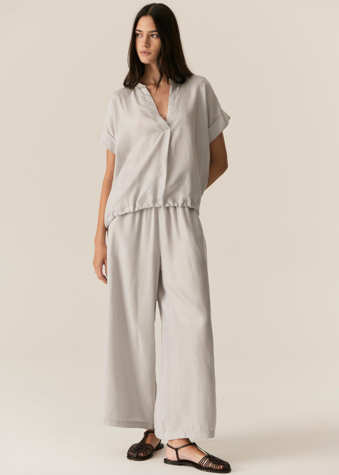 POL Clothing | Henri Pant | Silver
