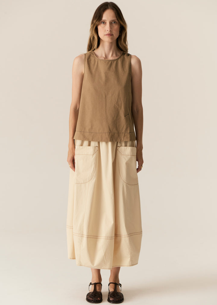 Pol Clothing | Avrid Tank | Khaki