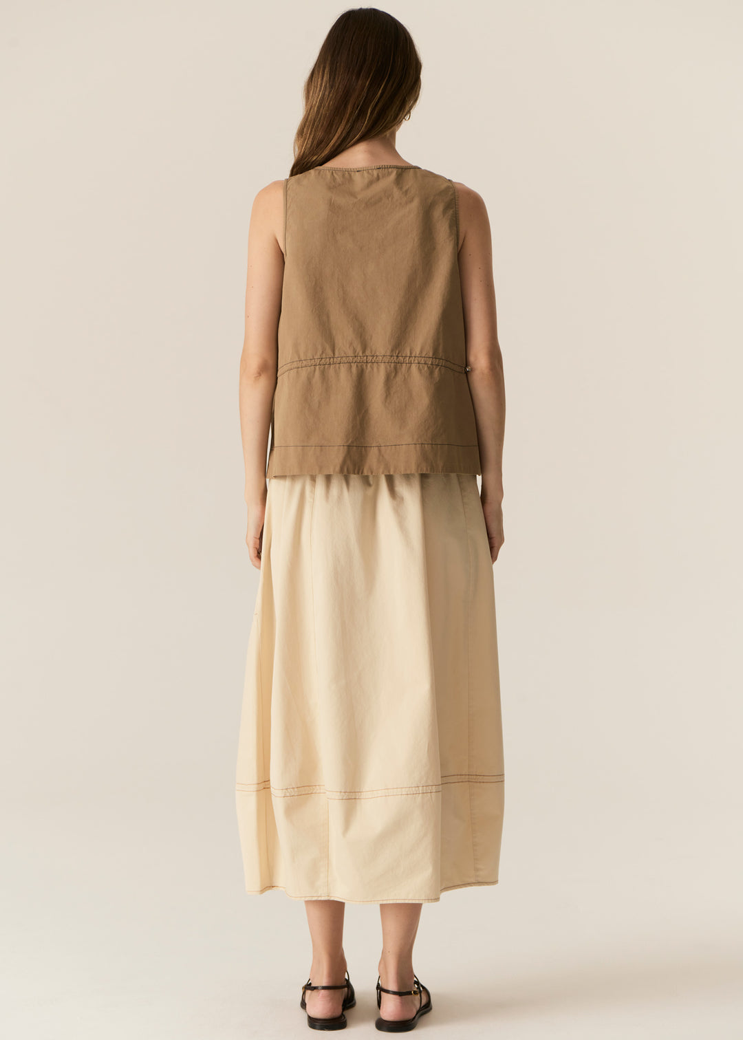 Pol Clothing | Avrid Tank | Khaki