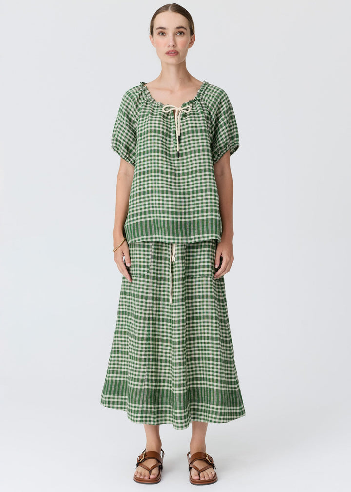 POL Lume Skirt Gingham