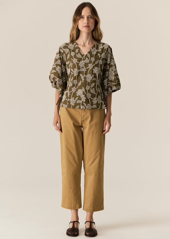 POL Clothing | Fern Tapered Pant | Khaki
