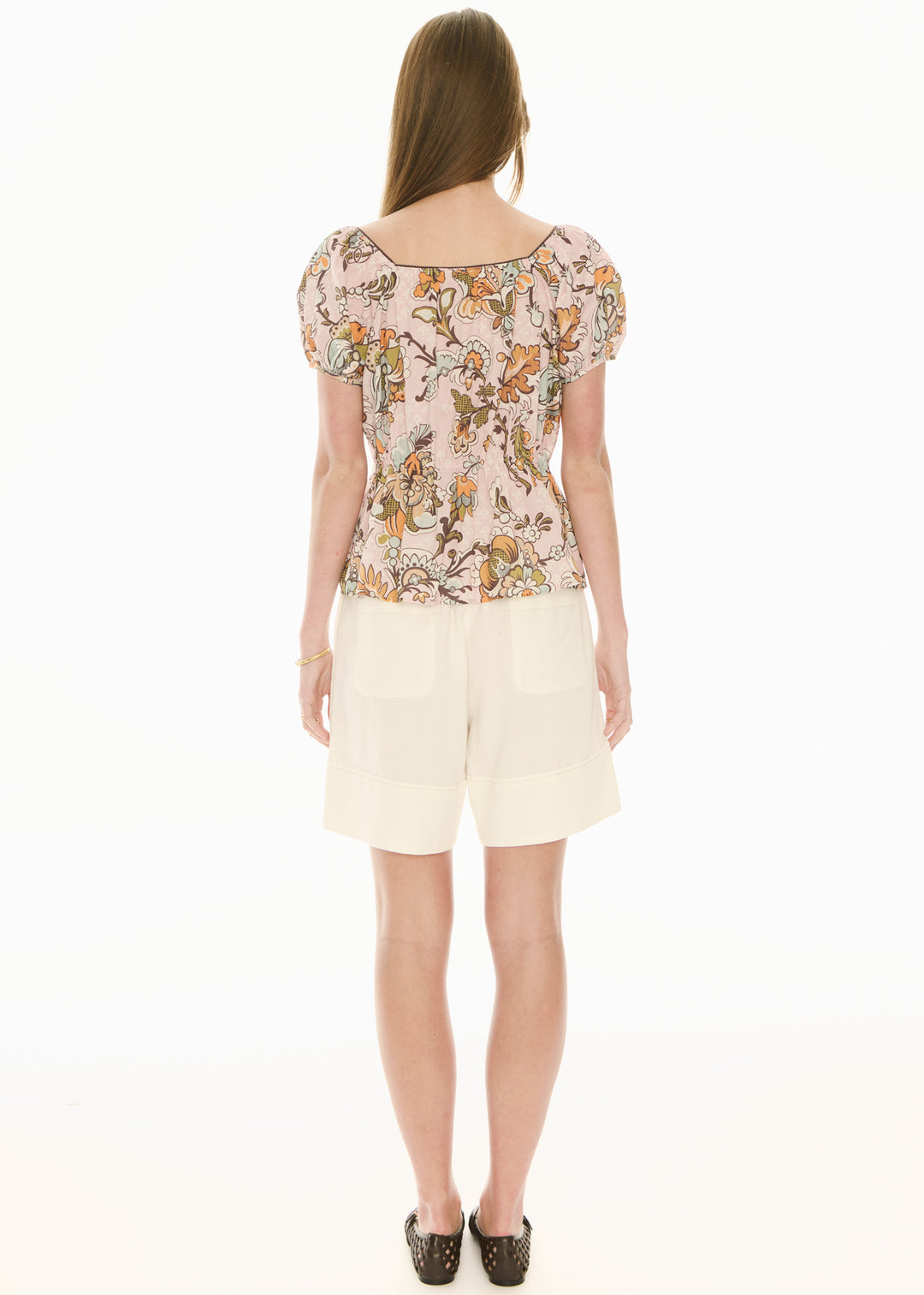 POL Clothing | Oskar Short | Ecru