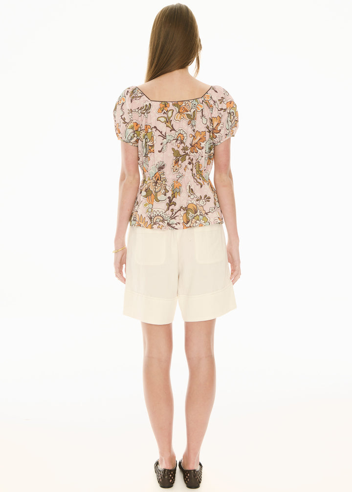 POL Clothing | Oskar Short | Ecru