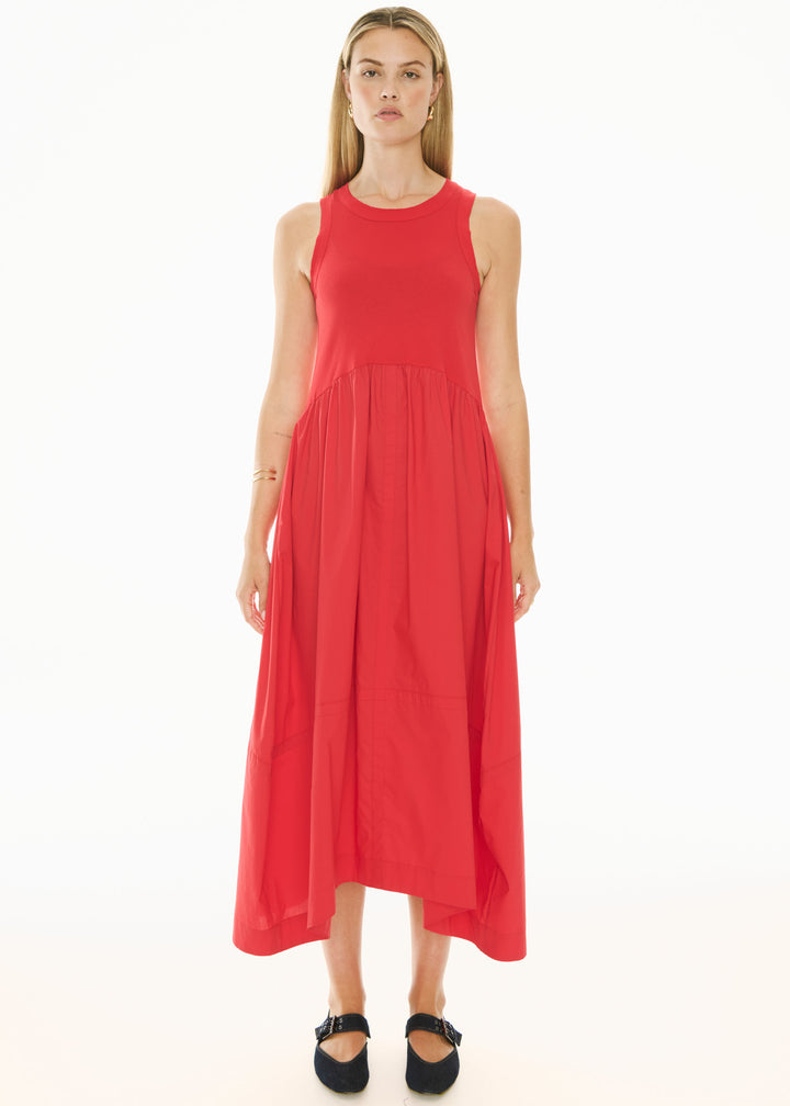 POL Clothing | Belle Tank Dress | Red