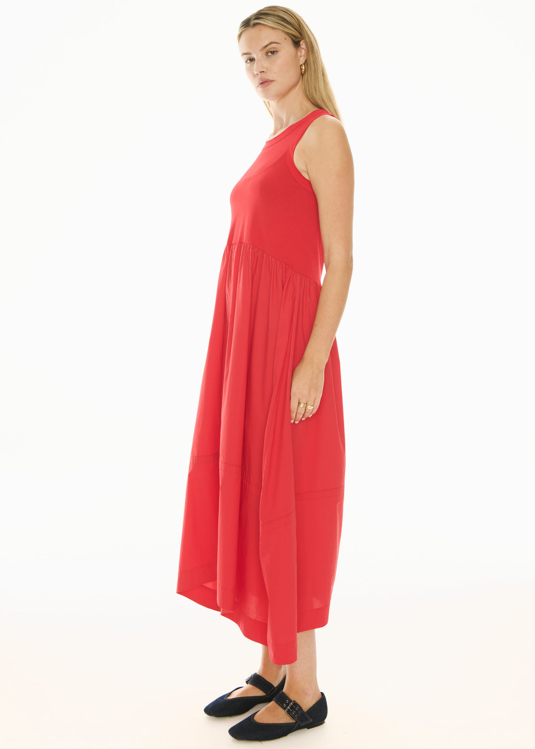 POL Clothing | Belle Tank Dress | Red
