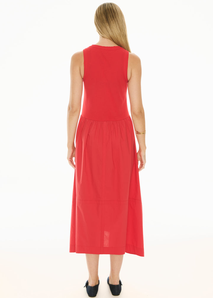POL Clothing | Belle Tank Dress | Red
