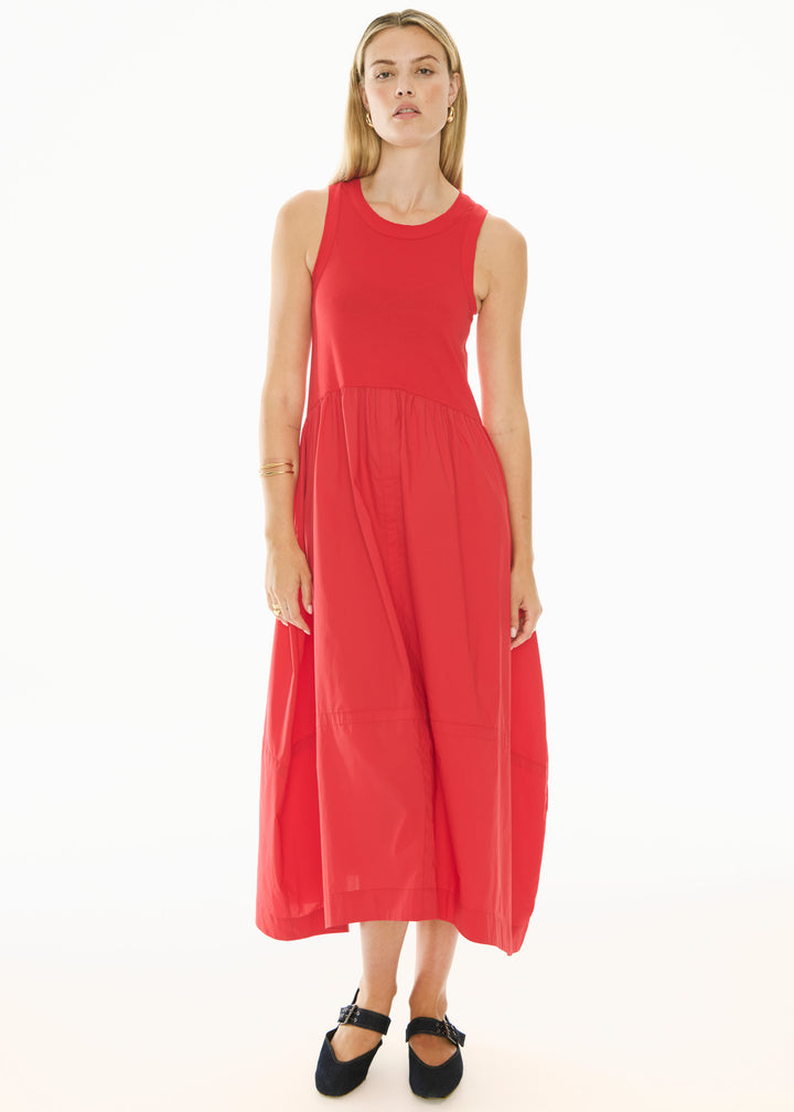 POL Clothing | Belle Tank Dress | Red