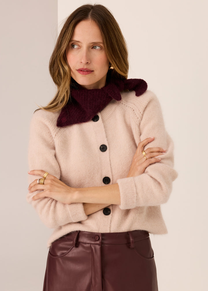 POL Clothing | Haviland Cardigan | Blush - Dutch Hideout