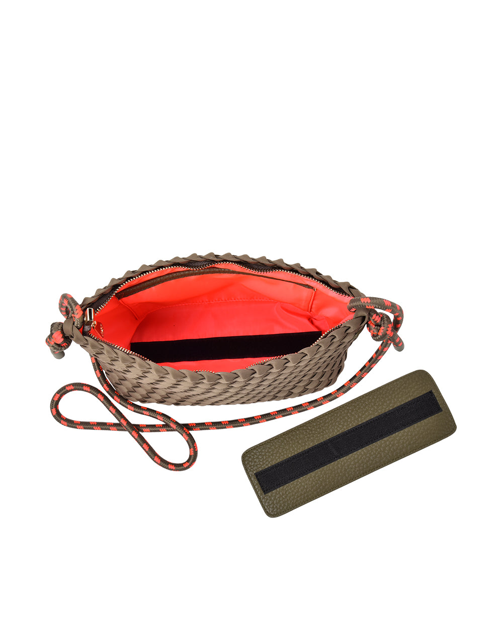 Elms + King | Panama Crossbody | Khaki Neo Plait