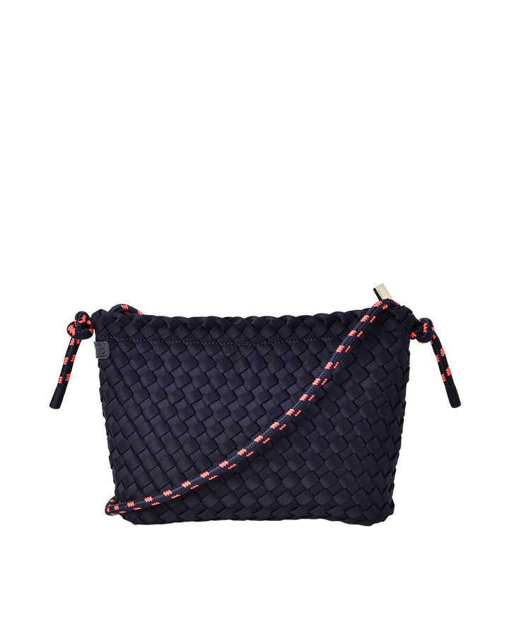 Elms + King | Panama Crossbody | Navy Neo Plait