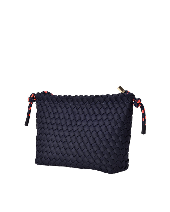Elms + King | Panama Crossbody | Navy Neo Plait