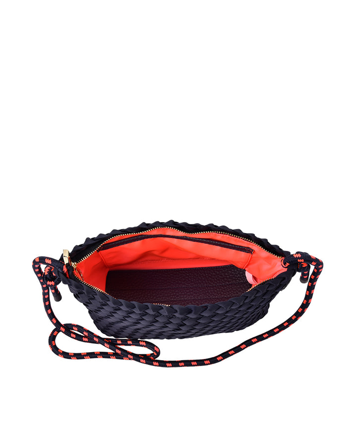 Elms + King | Panama Crossbody | Navy Neo Plait