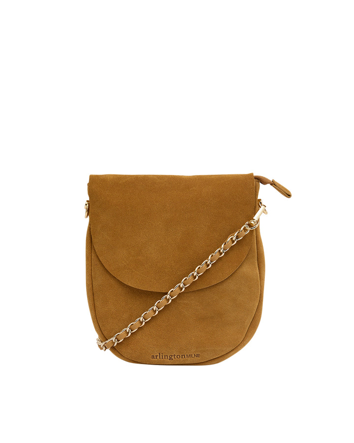 Arlington Milne | Phoebe Pouch | Toffe Suede