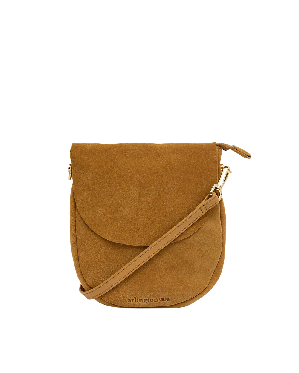 Arlington Milne | Phoebe Pouch | Toffe Suede