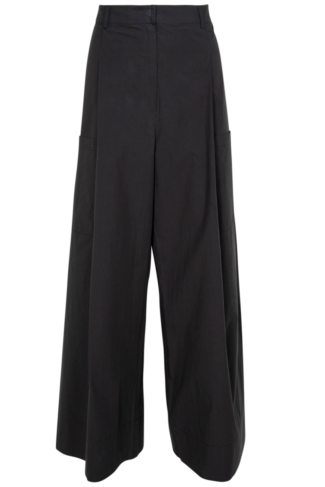 Alessandra | Rowena Pima Cotton Pant | Black