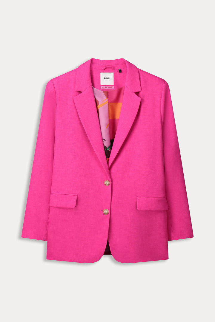 Pom Amsterdam | Blazer | Pink Glow