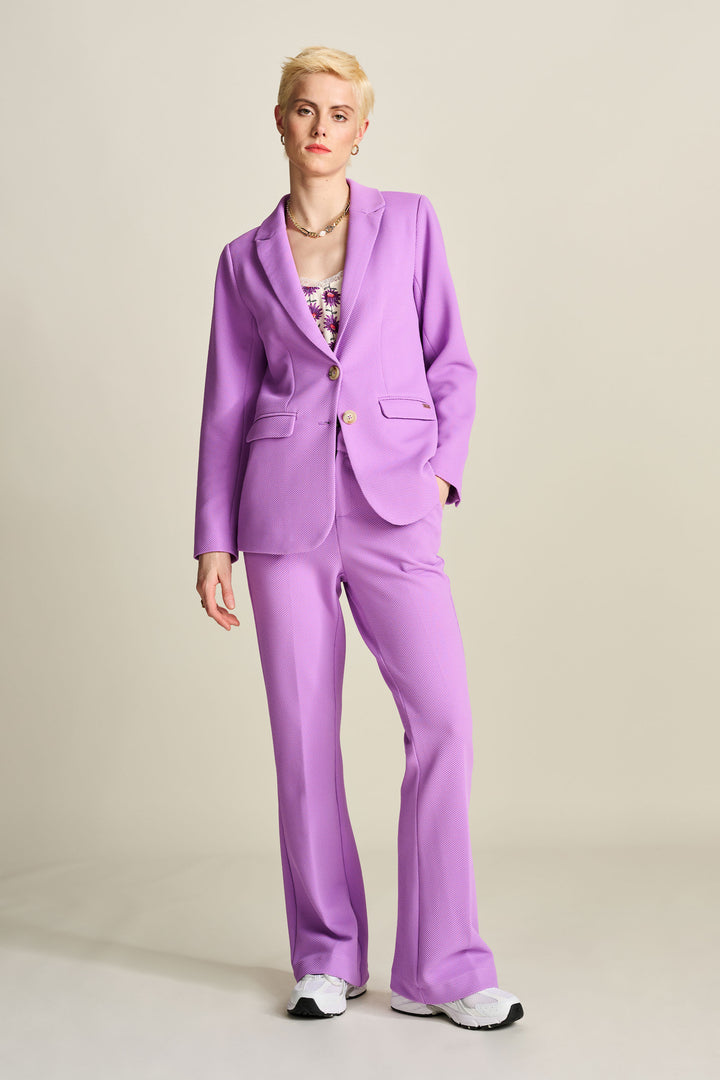 Pom Amsterdam | Blazer | Pique Purple