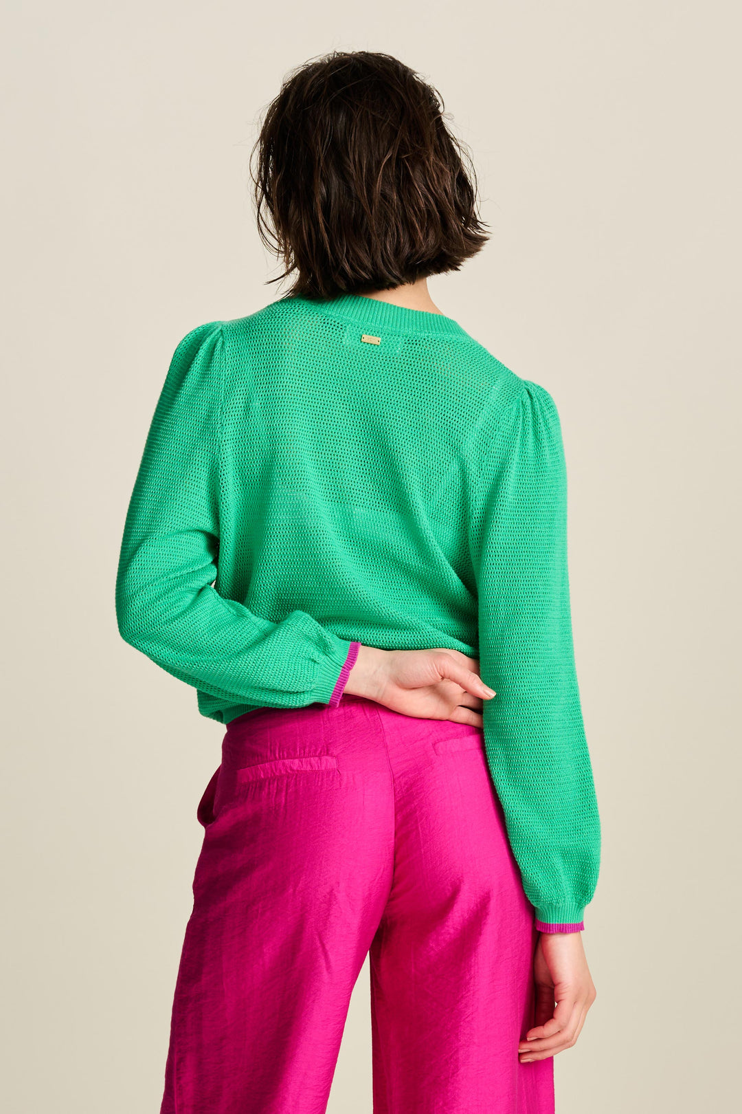 Pom Amsterdam | Pullover | Lush Green