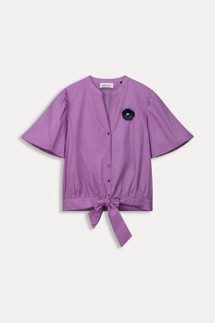 Pom Amsterdam | Lilac Blouse | Lilac