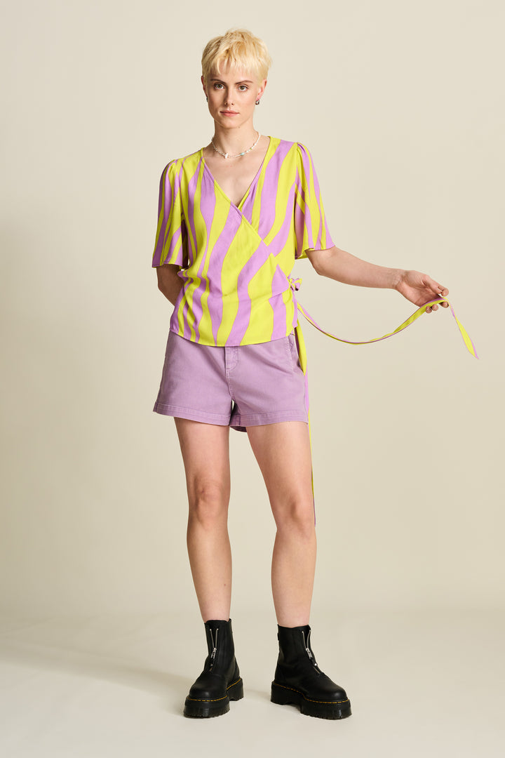 Pom Amsterdam | Lilac Shorts | Lilac