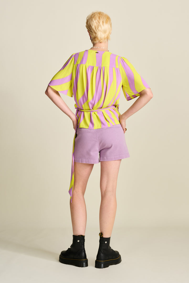 Pom Amsterdam | Lilac Shorts | Lilac