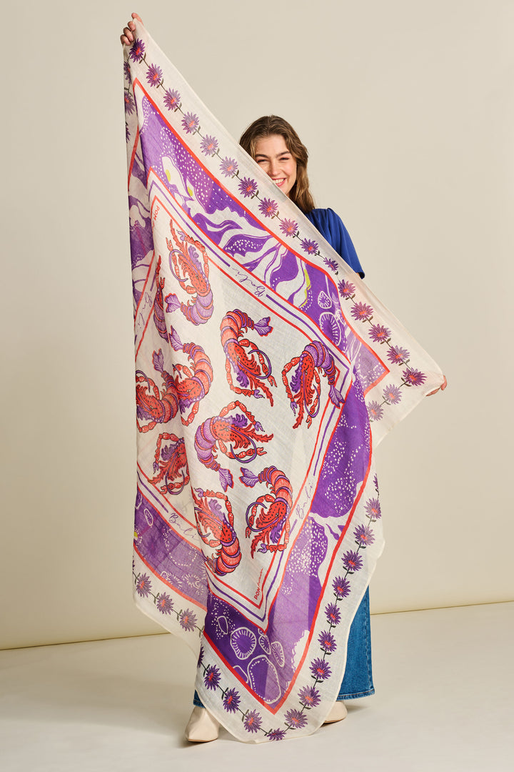 Pom Amsterdam | Shawl | Fete Du Shrimp