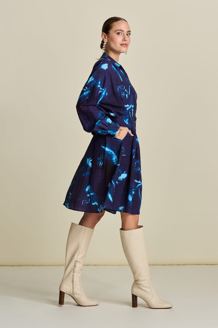 POM Amsterdam | Dress | Feathers & Floral
