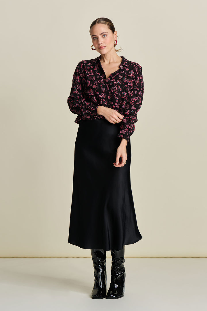 POM Amsterdam | Skirt | Satin Black