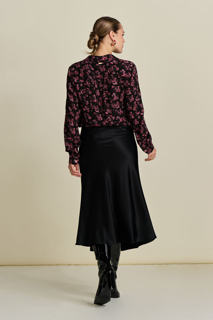 POM Amsterdam | Skirt | Satin Black