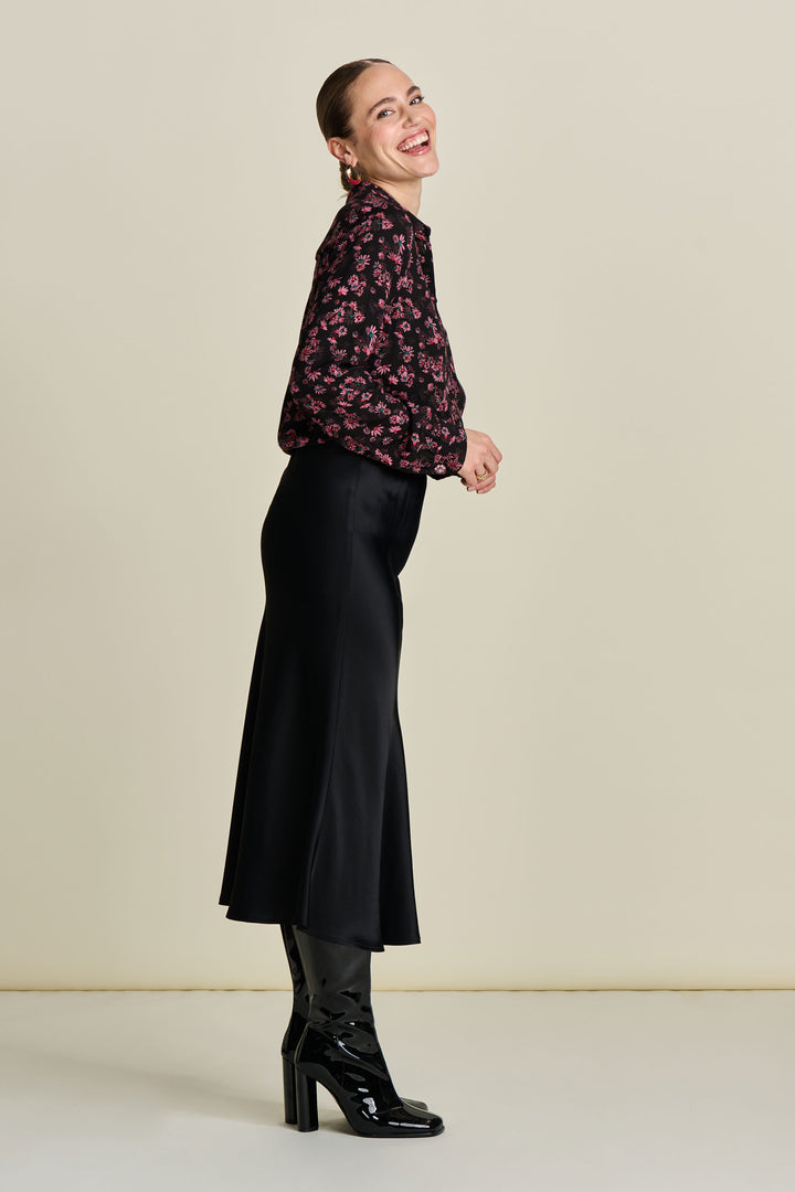 POM Amsterdam | Skirt | Satin Black