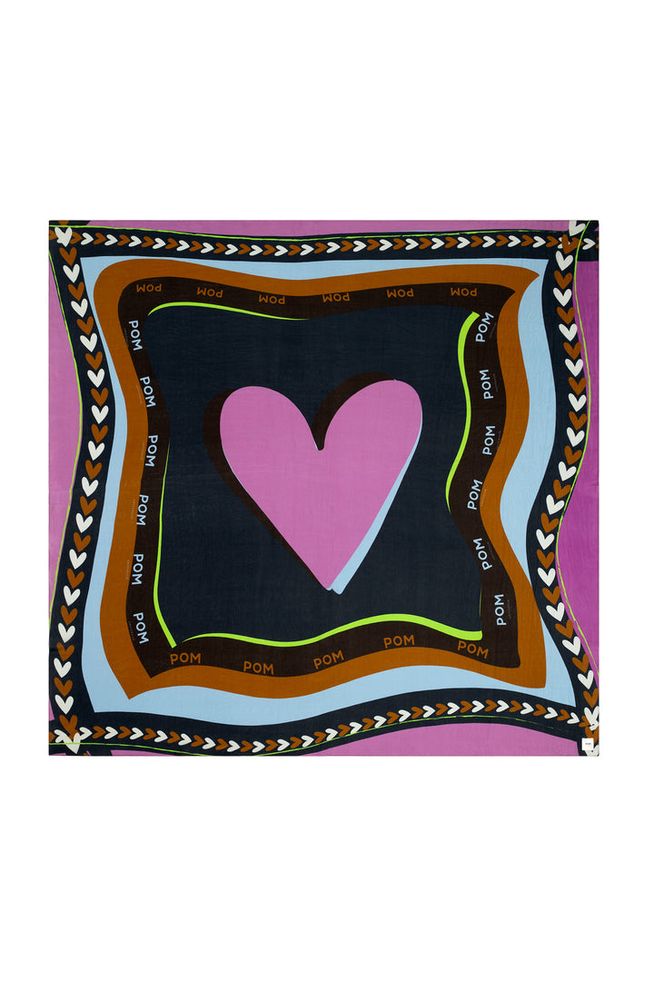 POM Amsterdam | Shawl-Silk Heart | Heart