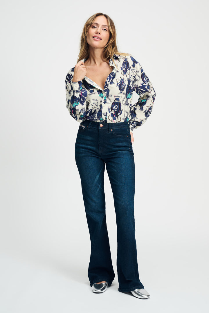 Pom Amsterdam | Blouse Milly Vases Cream | White