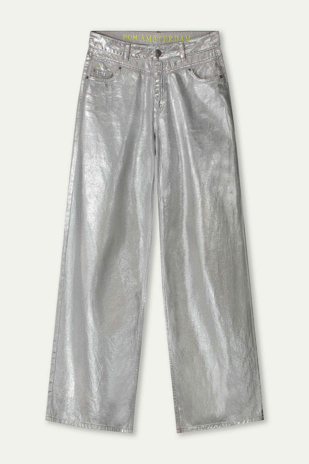 Pom Amsterdam | Jeans Shimmer Denim Grey | Grey