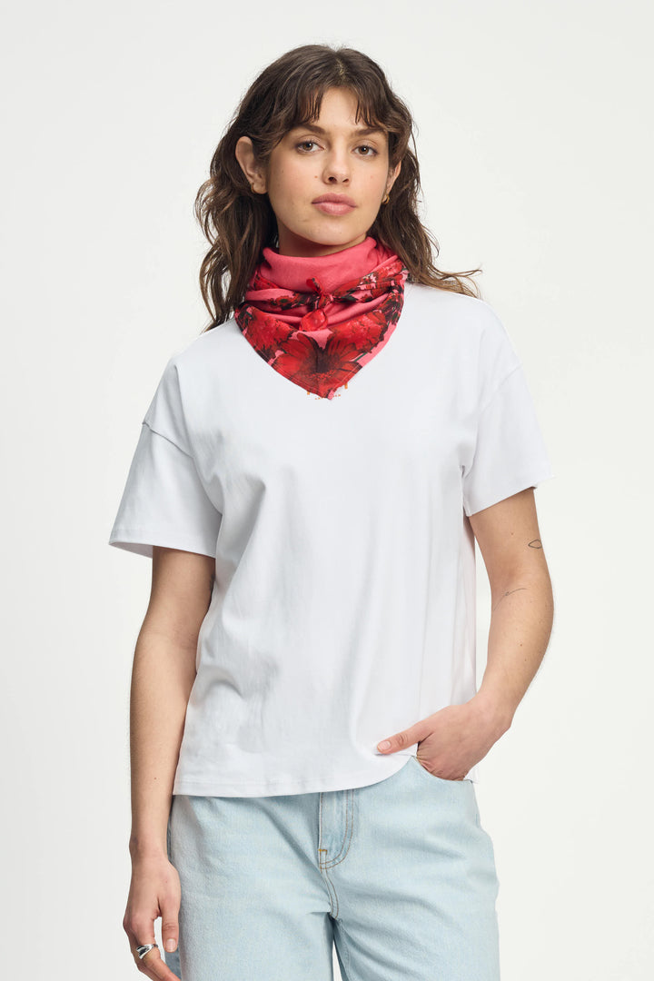 POM Amsterdam | Shawl Raspberry Bouquet | Pink