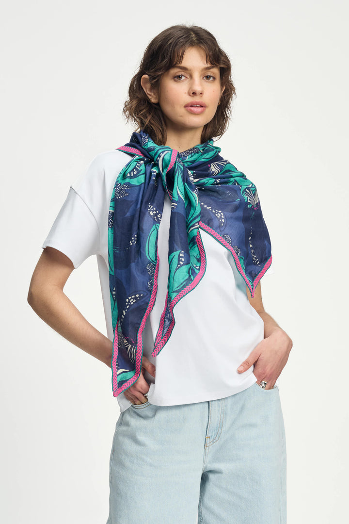 Pom Amsterdam | Shawl Delicacy Green | Green