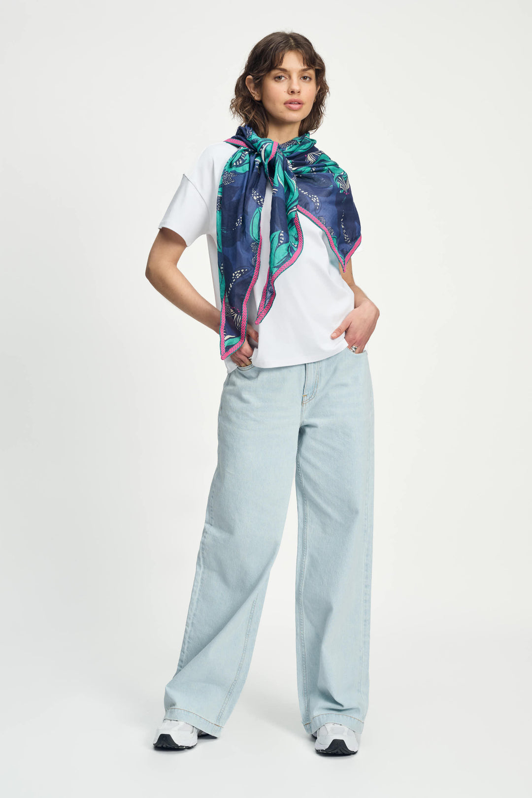Pom Amsterdam | Shawl Delicacy Green | Green