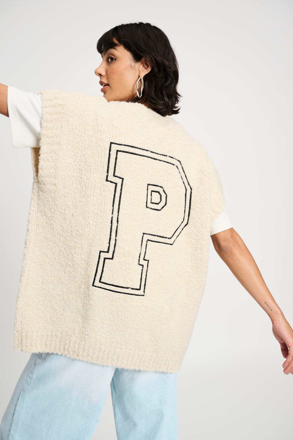 POM Amsterdam | Cardigan Le Blanc - Dutch Hideout