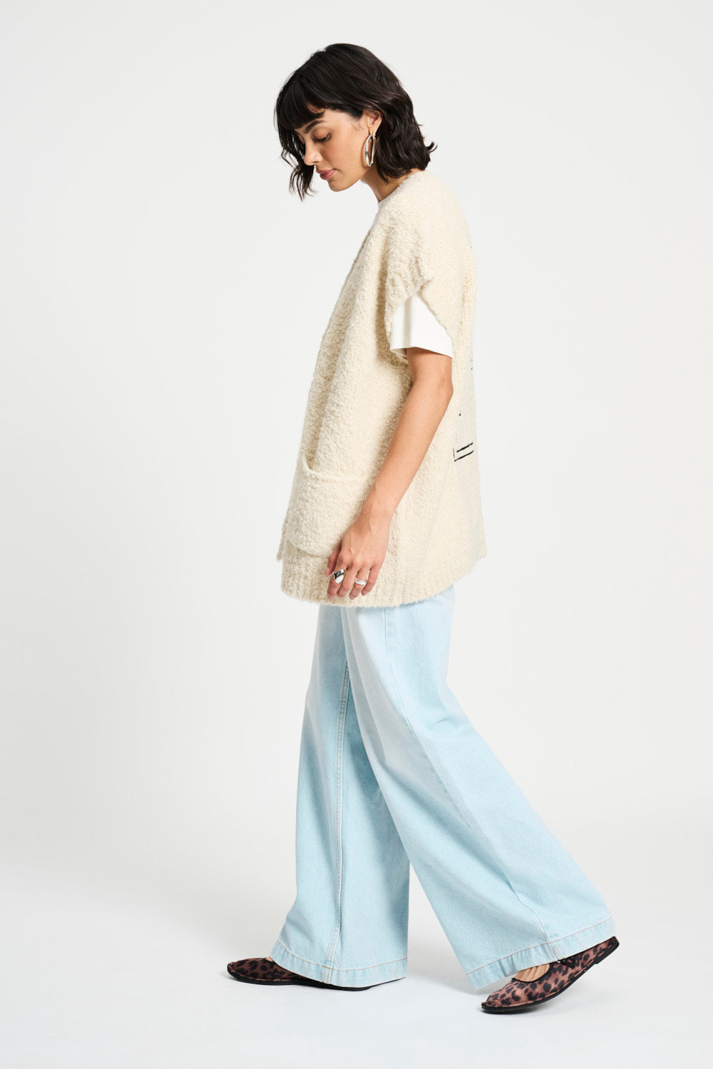 POM Amsterdam | Cardigan Le Blanc - Dutch Hideout