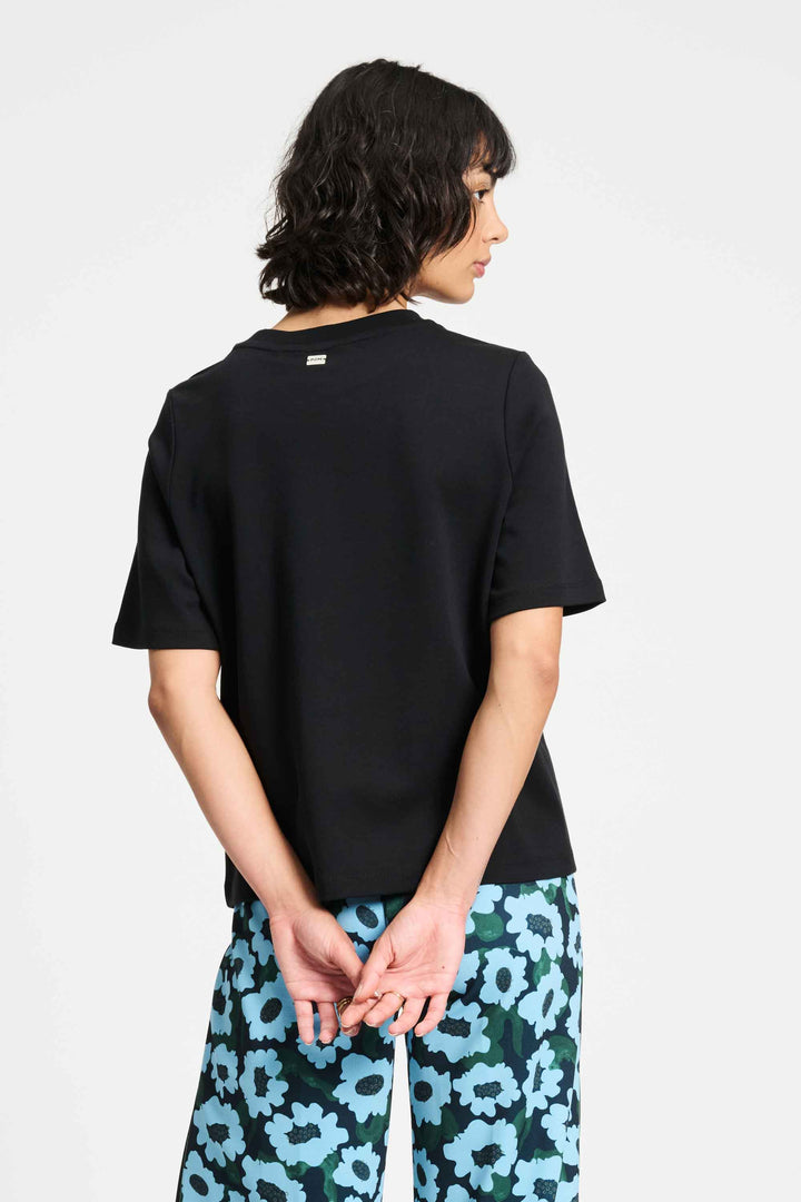 POM Amsterdam | T Shirt - Garden Pepper | Black - Dutch Hideout