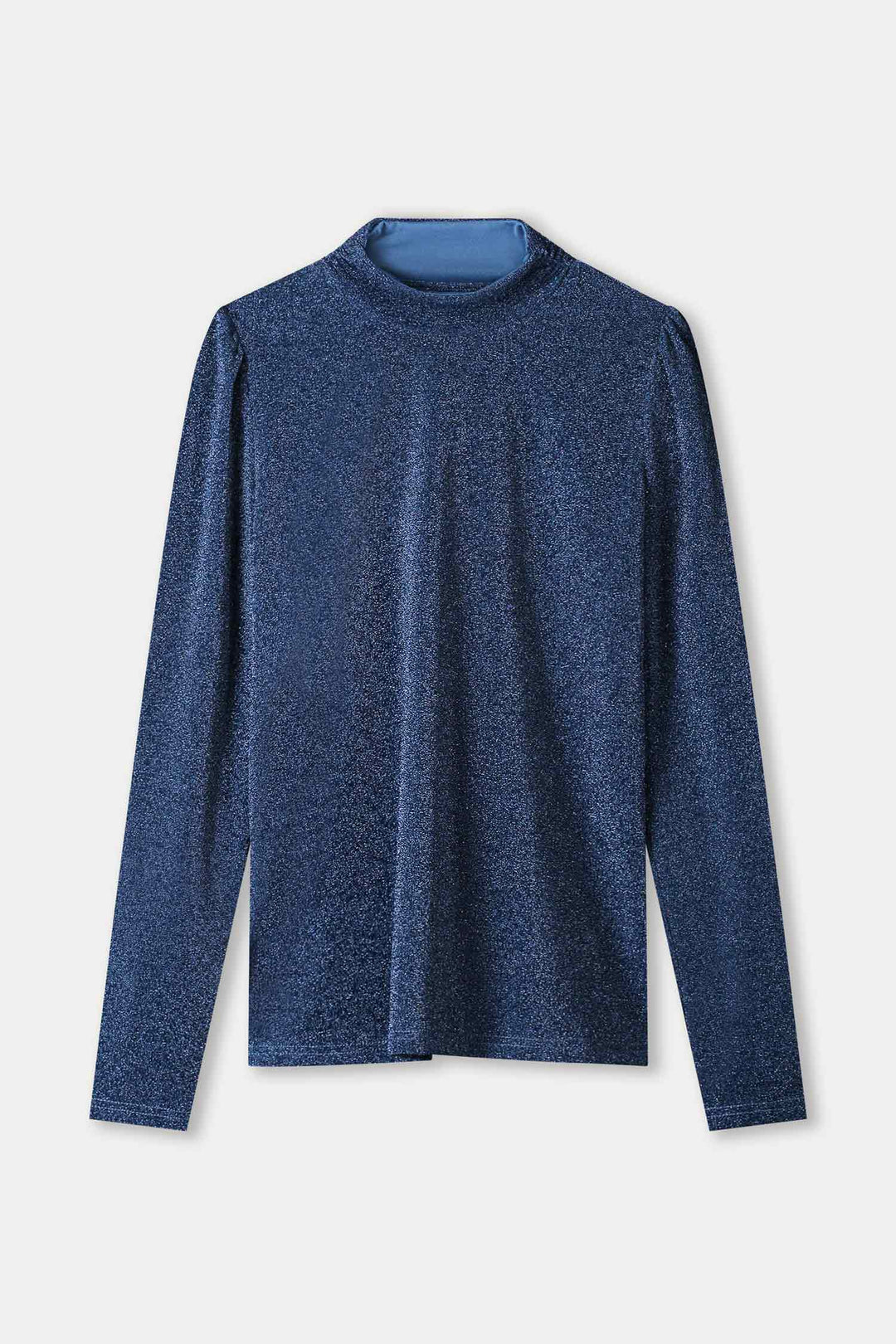 POM Amsterdam | Turtleneck Glitter | Dawn Blue - Dutch Hideout
