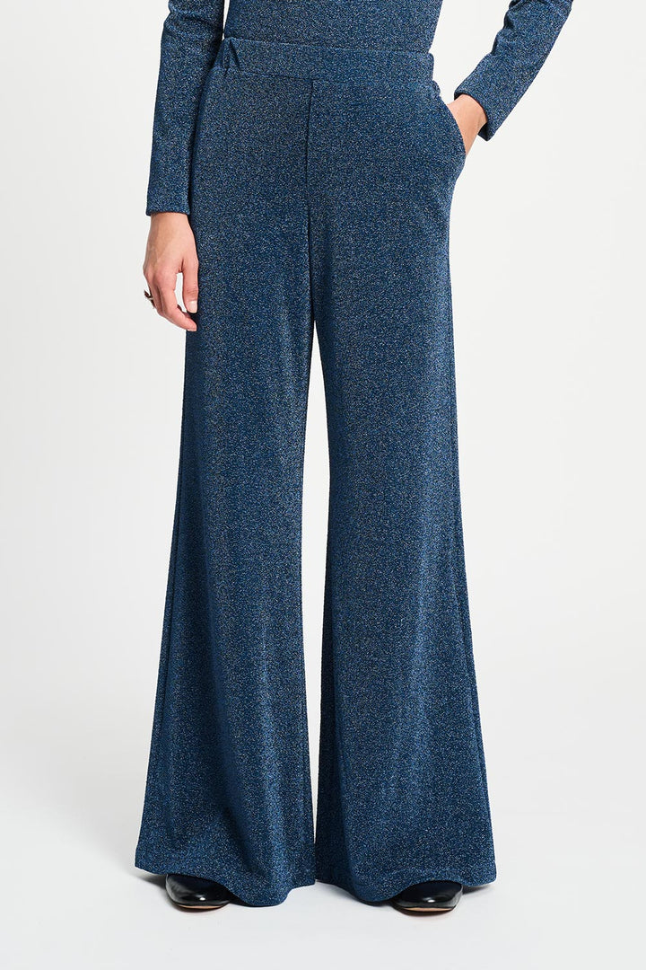 POM Amsterdam | Pants Glitter | Dawn Blue - Dutch Hideout