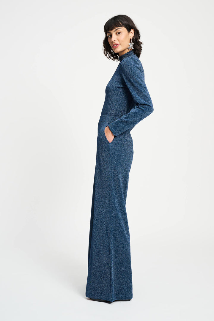 POM Amsterdam | Pants Glitter | Dawn Blue - Dutch Hideout