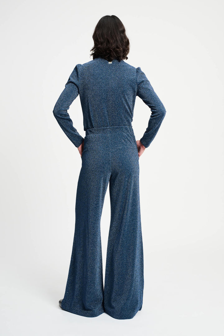 POM Amsterdam | Pants Glitter | Dawn Blue - Dutch Hideout