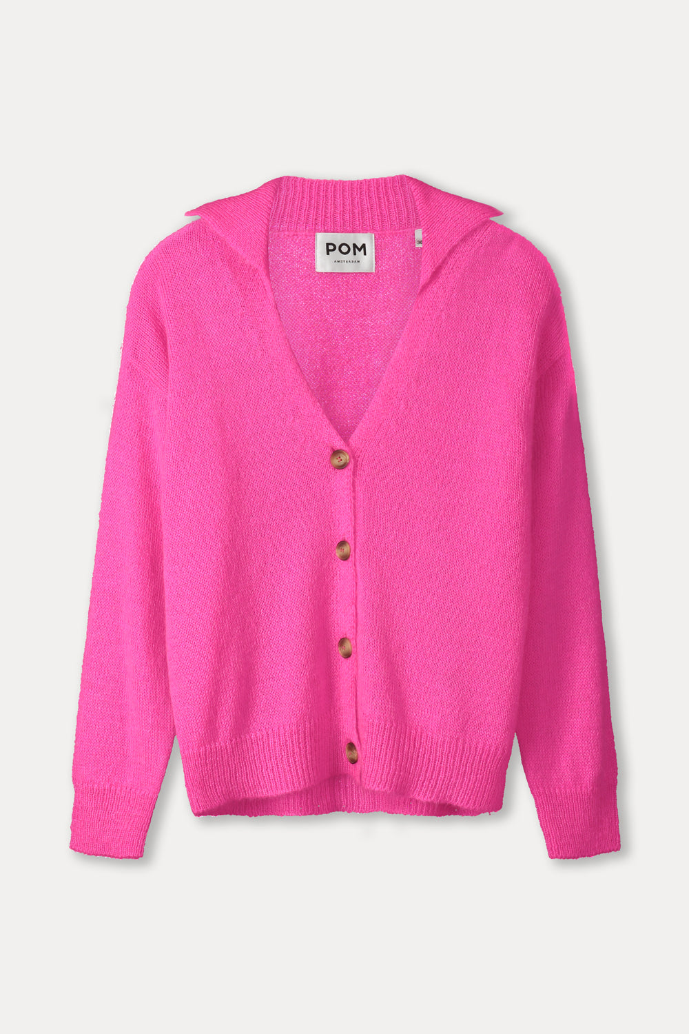 POM Amsterdam | Cardigan Dashing Pink | Pink - Dutch Hideout