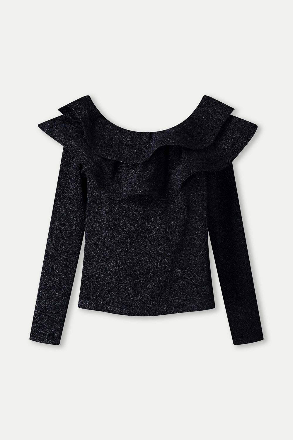 POM Amsterdam | Glitter Noir Top - Dutch Hideout